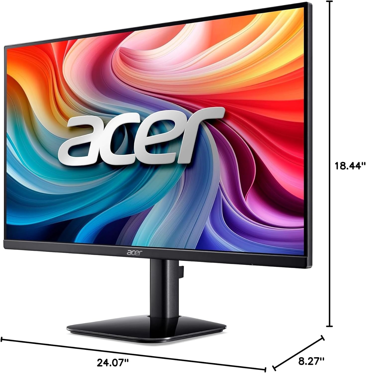 Acer KB272 E0bi 27" IPS Full HD (1920 x 1080) Zero-Frame Gaming Office Monitor AMD FreeSync Technology Up to 100Hz Refresh 1ms (VRB) Low Blue Light Tilt HDMI & VGA Ports-13