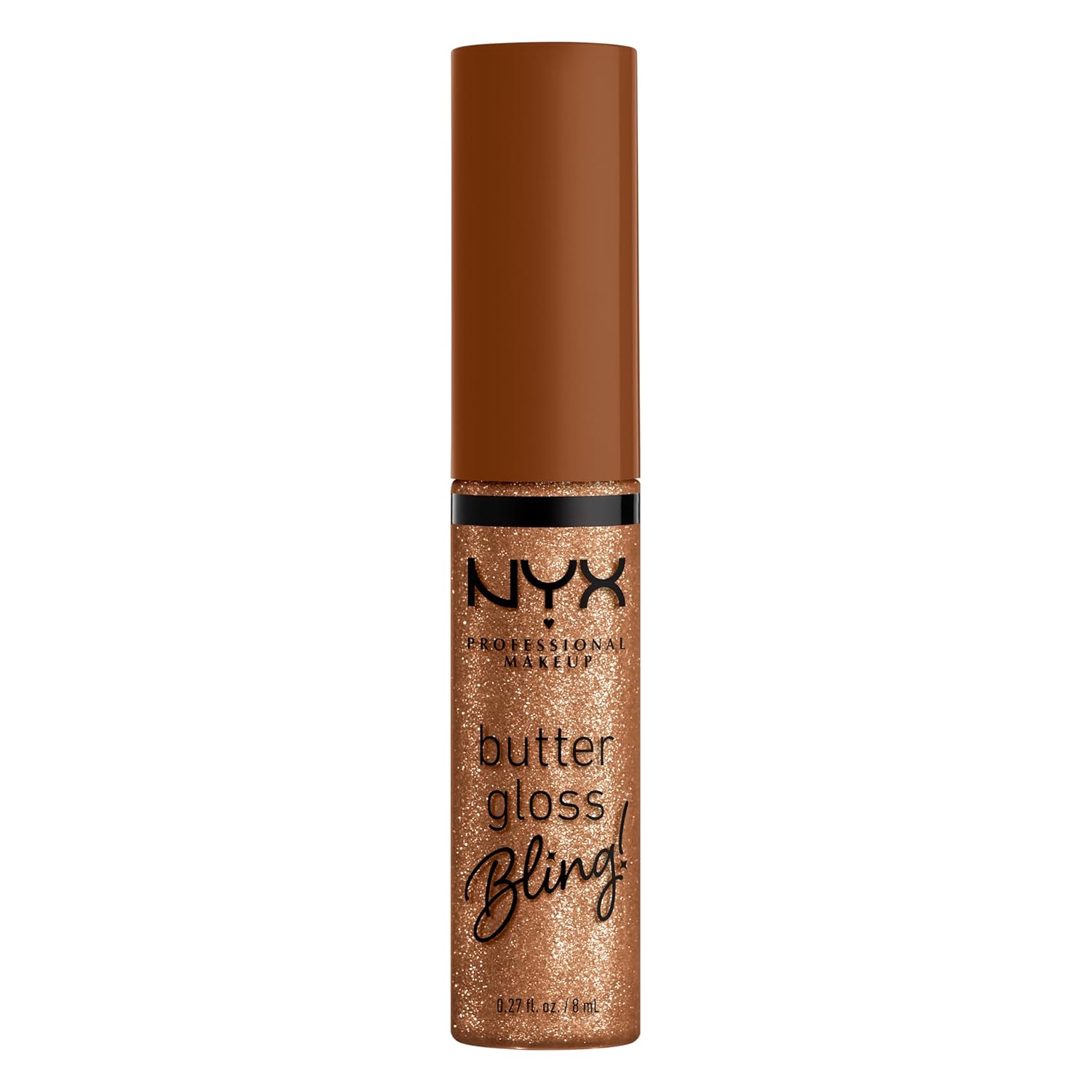 NYX PROFESSIONAL MAKEUP Butter Gloss Bling Lip Gloss, Non Sticky and Shiny Vegan Lip Makeup - Shimmer Down-7