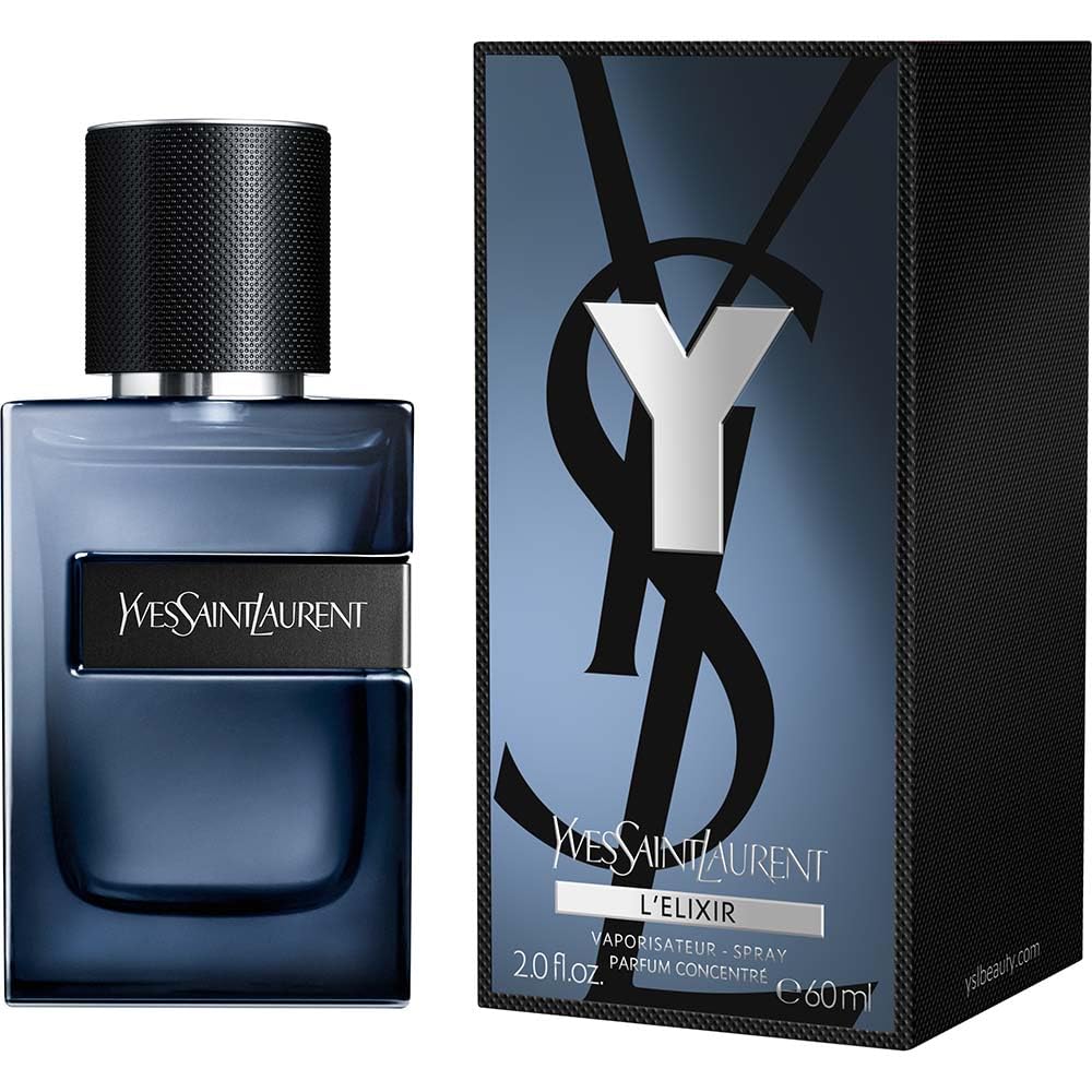 YVES SAINT LAURENT Y L'Elixir Parfum Spray for Male, 2.0 Ounce-1