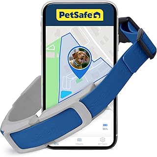 PetSafe Guardian GPS + Tracking Dog Fence Collar – Wireless Dog Fence with Real-Time Tracking – Most Reliable GPS Fence for Yards Over 3/4 Acres – Subscription Required - for Medium and Large Dogs