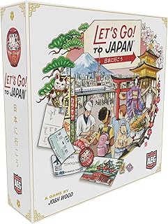 AEG Let's Go! to Japan Board Game | Storytelling & Travel Planning Strategy Card Game | Plan & Experience Your Dream Vacation | 1-4 Players | Ages 10+