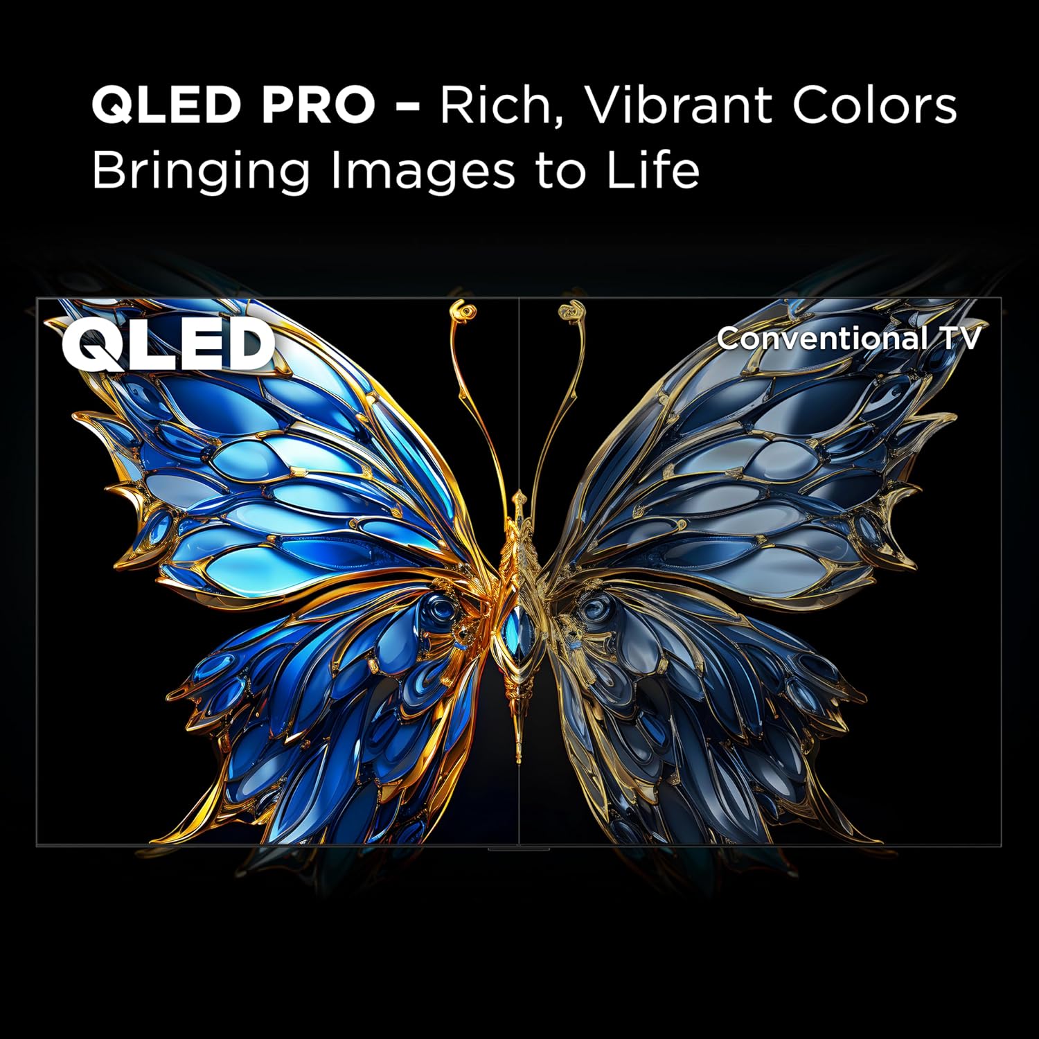 TCL Q65 55Q651G 55 Inches QLED 4K UHD Smart TV | Dolby Vision, Dolby Atmos, HDR Pro+ | Game Accelerator Enhanced Gaming | Voice Remote | Works with Alexa-2