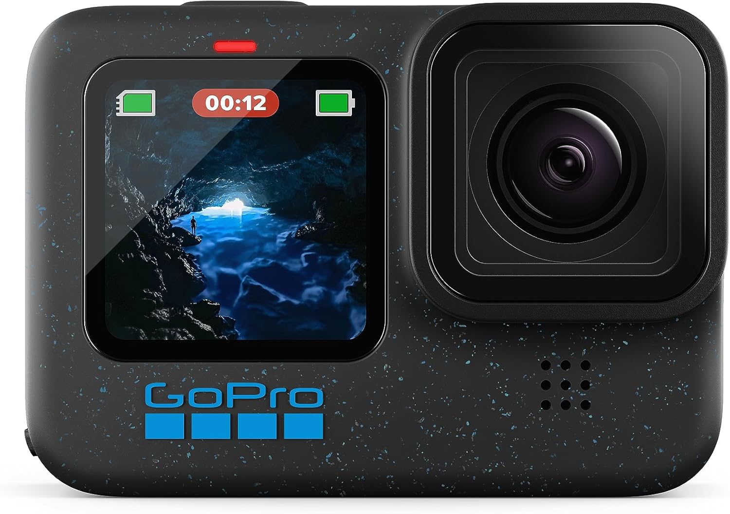 GoPro HERO12 Black - Waterproof Action Camera with 5.3K60 Ultra HD Video, 27MP Photos, HDR, 1/1.9" Image Sensor, Live Streaming, Webcam, Stabilization-0