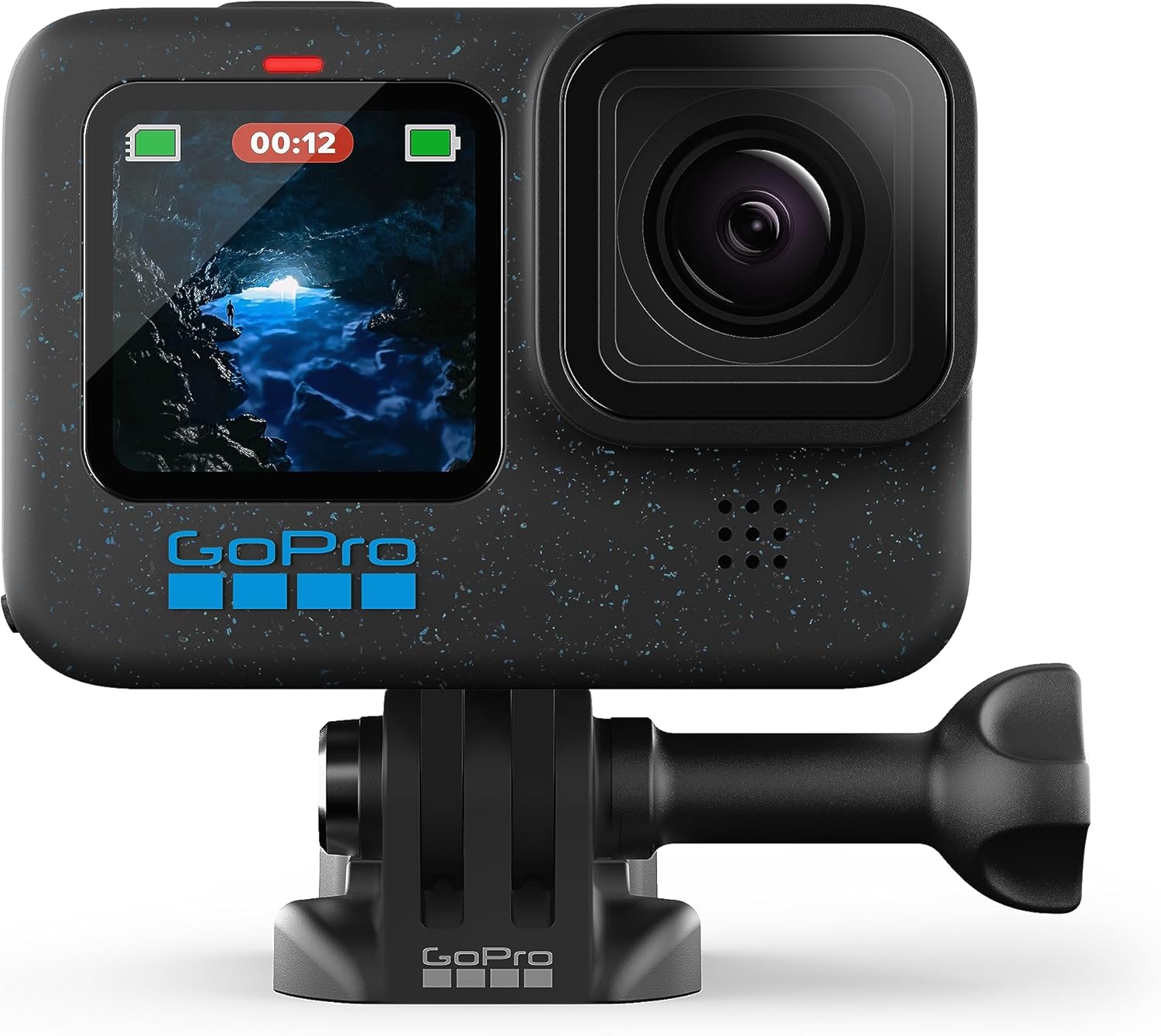 GoPro HERO12 Black - Waterproof Action Camera with 5.3K60 Ultra HD Video, 27MP Photos, HDR, 1/1.9" Image Sensor, Live Streaming, Webcam, Stabilization-1