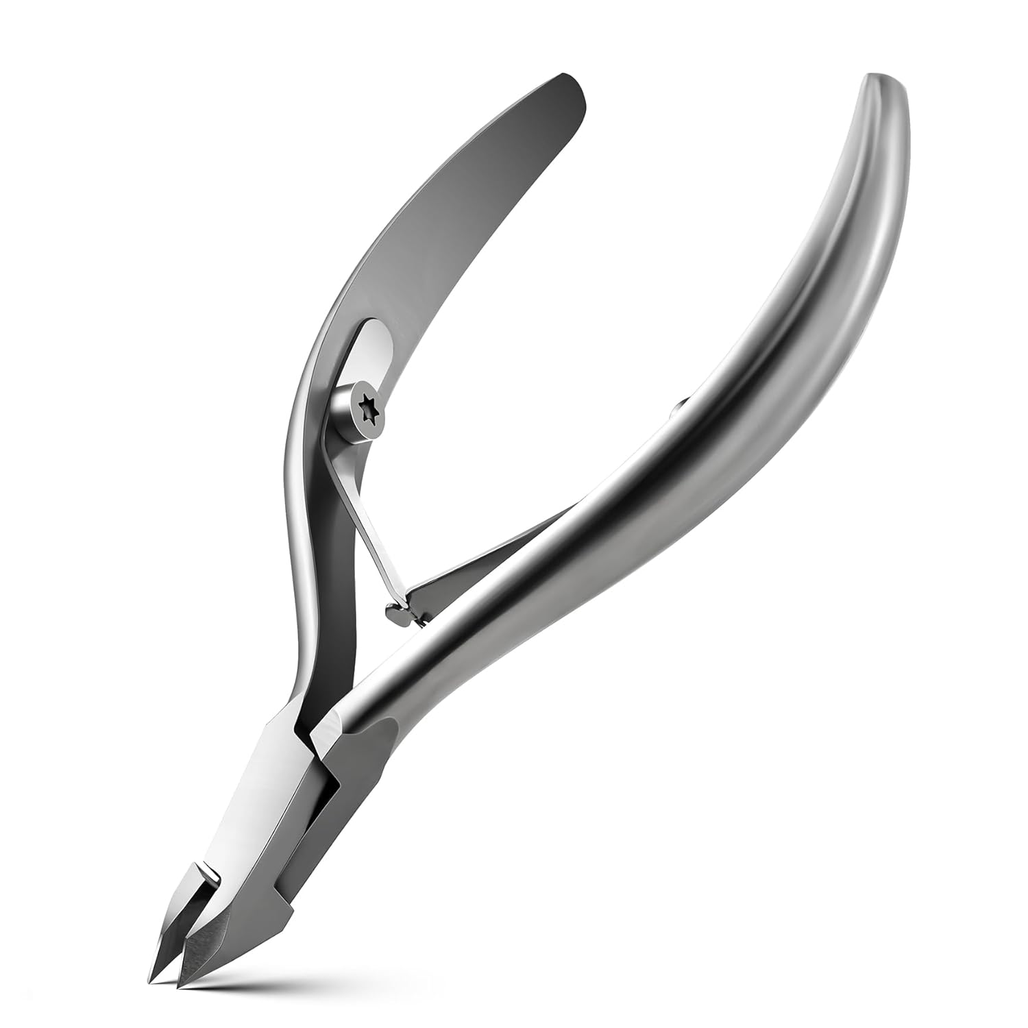 FVION Cuticle Clippers - Precision Cuticle Cutter, Extremely Sharp Cuticle Scissors, Stainless Steel Nail Cuticle Remover, Cuticle Nipper, and Professional Manicure Tool (4mm Jaw)-0