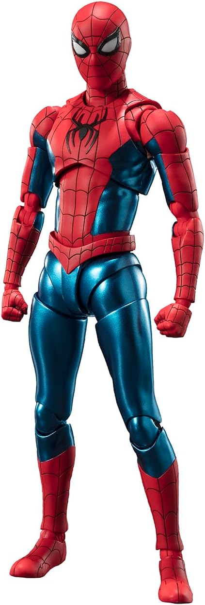 TAMASHII NATIONS - Spider-Man: No Way Home - Spider-Man [New Red and Blue Suit] (Spider-Man: No Way Home), Bandai Spirits S.H.Figuarts Action Figure-0