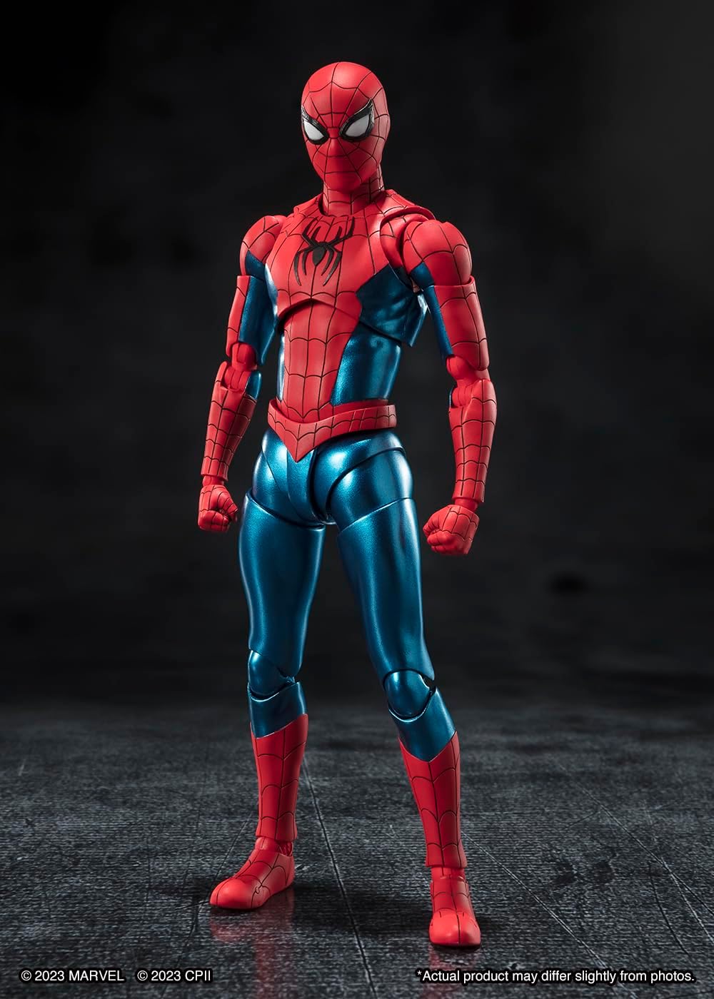 TAMASHII NATIONS - Spider-Man: No Way Home - Spider-Man [New Red and Blue Suit] (Spider-Man: No Way Home), Bandai Spirits S.H.Figuarts Action Figure-1