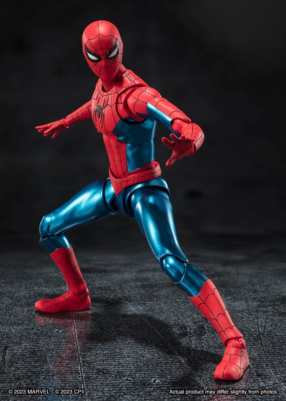 TAMASHII NATIONS - Spider-Man: No Way Home - Spider-Man [New Red and Blue Suit] (Spider-Man: No Way Home), Bandai Spirits S.H.Figuarts Action Figure-3