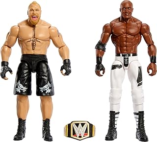 Mattel WWE Action Figure 2-Pack Championship Showdown Battle Pack with Mattel WWE Championship Title