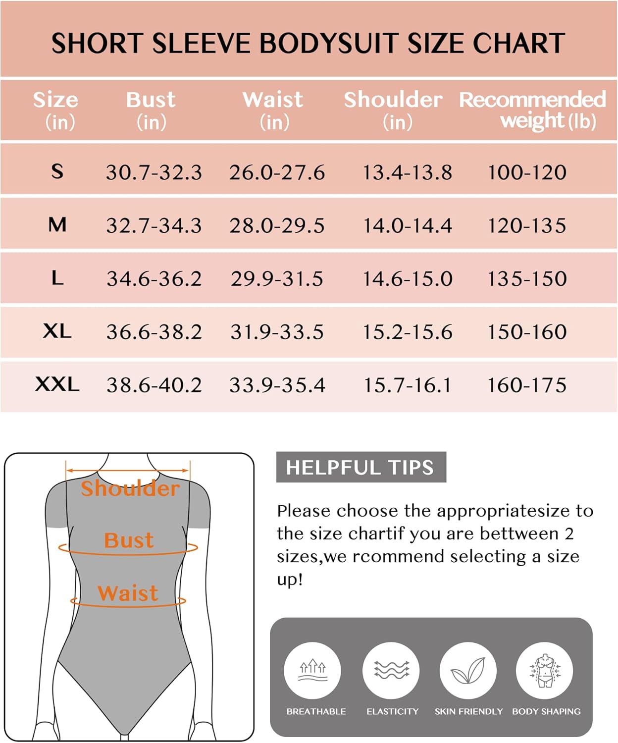 YOGINGO Womens Crew Neck Short Sleeve Bodysuits for Women Double Lined Sexy Going Out Thong Body Suits Tops Shirts Clothing-4