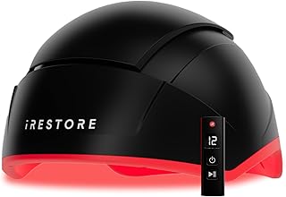 iRestore Elite - Laser Red Light Therapy for Hair Growth System - FDA Cleared Hair Loss, Hair Thinning & Alopecia Treatment for Men & Women - Laser Cap for Hair Regrowth Stimulates Denser Fuller Hair