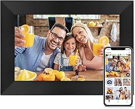 Anna Bella Digital Picture Frame 8 Inch WiFi Digital Photo Frame IPS HD Touch Screen, Smart Cloud Photo Frame with [Upgrade 32GB Storage] Share Photos and Videos Via AiMOR App Anytime Anywhere