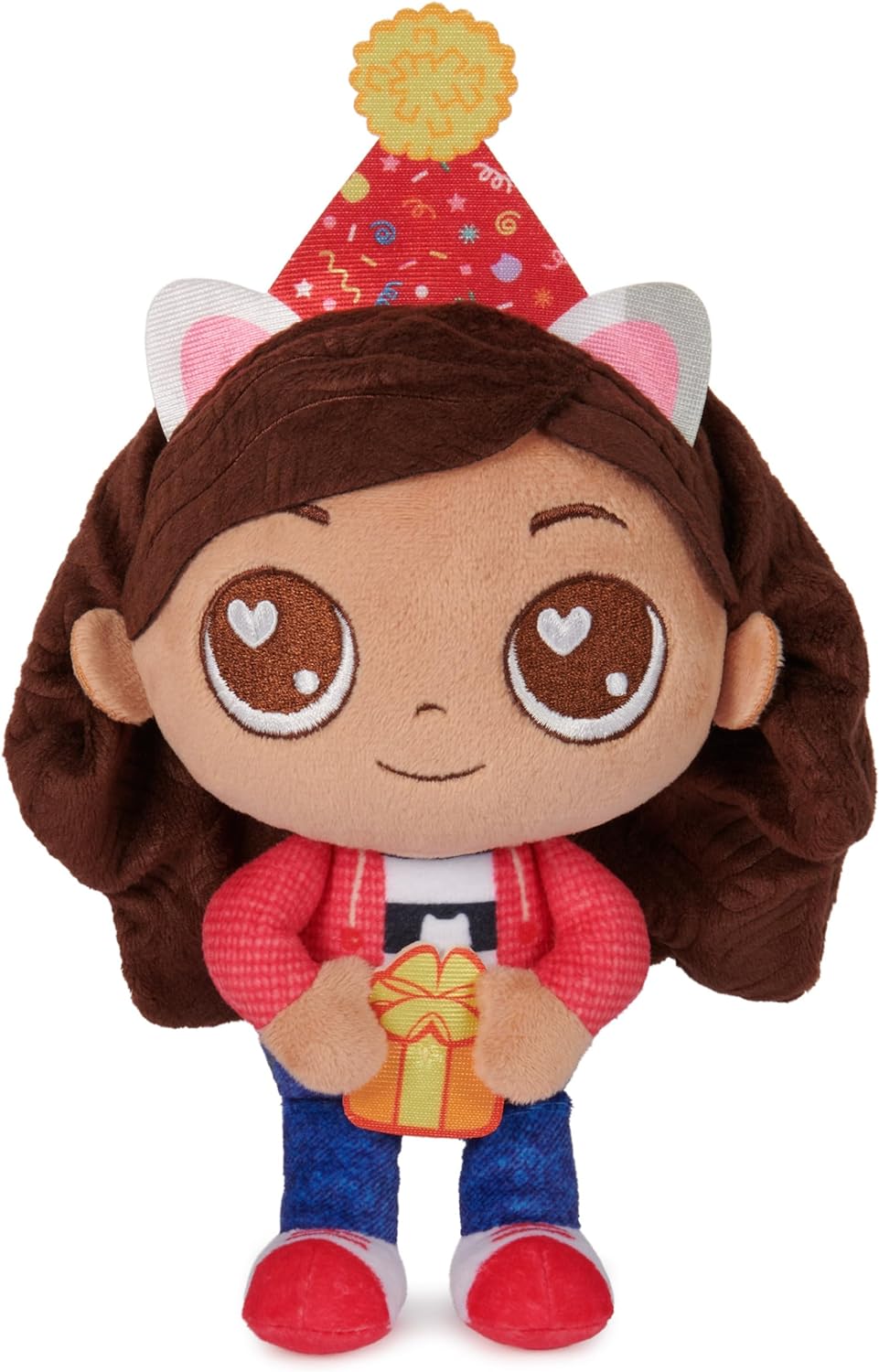 Gabby's Dollhouse, Celebration Series 9-Inch Tall Gabby Girl Plushies, Kids Toys for Girls & Boys Ages 3 and Up-0