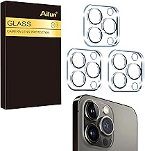 Ailun 3 Pack Camera Lens Protector for iPhone 15 Pro 6.1" ＆ iPhone 15 Pro Max 6.7",Tempered Glass,9H Hardness,Ultra HD,Anti-Scratch,Easy to Install,Case Friendly [Does not Affect Night Shots]