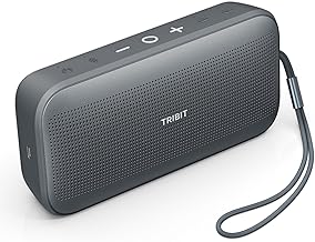 Tribit StormBox Flow Bluetooth Speaker, Portable Speaker with XBass, 30H Playtime Wireless Speaker, IP67 Waterproof, Bluetooth 5.3, TWS, Custom EQ, Type-C Speaker for Outdoor Travel Beach