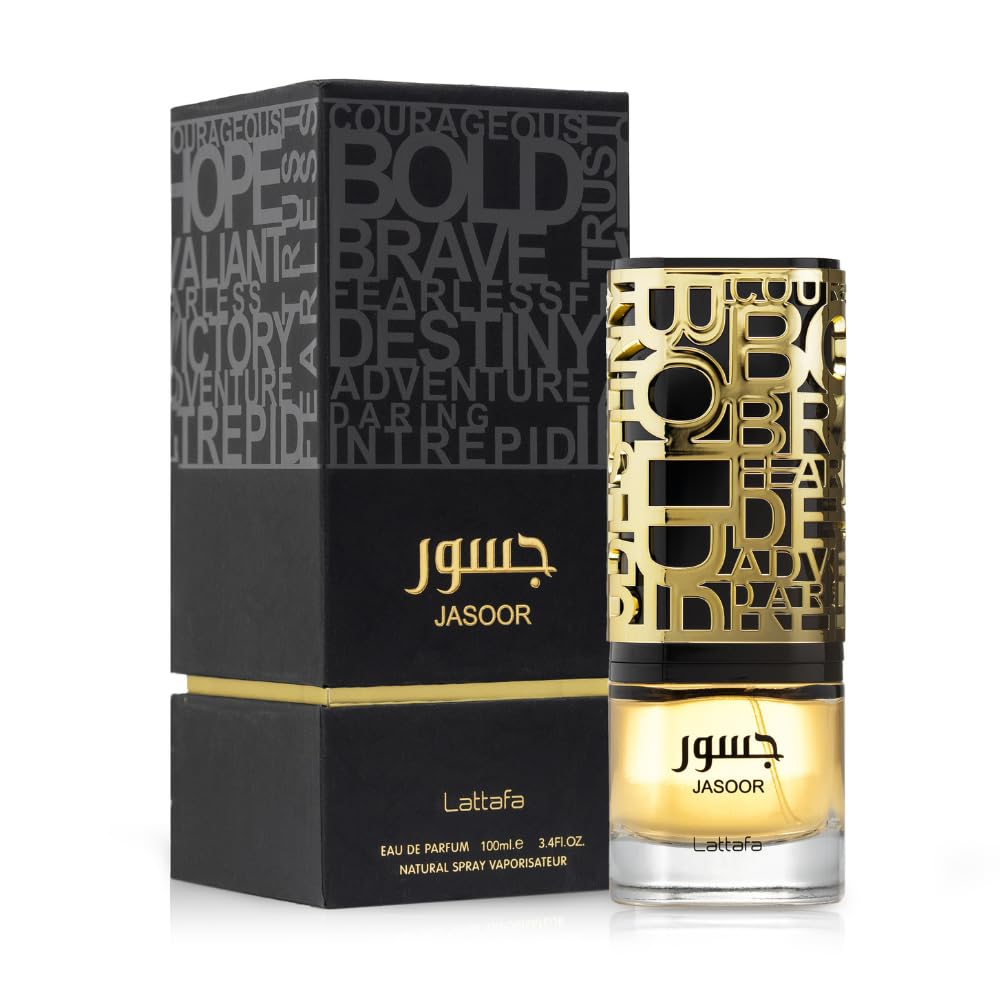 Lattafa Jasoor Eau De Parfum Spray for Men, 3.4 Ounce-1