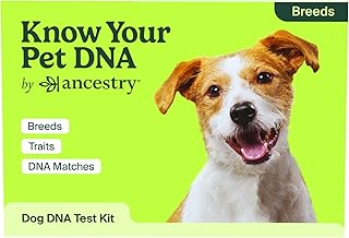 AncestryDNA Know Your Pet DNA: Dog DNA Breed Identification Test, Genetic Traits, DNA Matches, Dog DNA Test