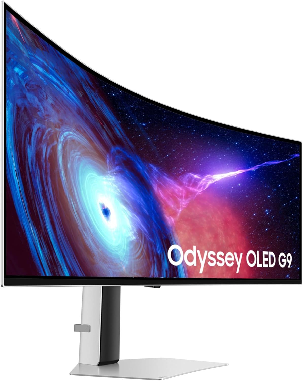 SAMSUNG 49" Odyssey G93SC Series OLED Curved Gaming Monitor, 240Hz, 0.03ms, Dual QHD, DisplayHDR True Black 400, FreeSync Premium Pro, Height Adjustable Stand, 3 Year Warranty, LS49CG932SNXZA, 2023-8