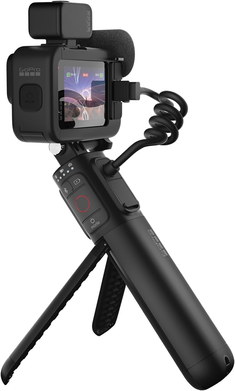 GoPro HERO12 Black Creator Edition - Includes HERO12 Black , Volta (Battery Grip, Tripod, Remote), Media Mod, Light Mod, Enduro Battery, and Carrying Case-2