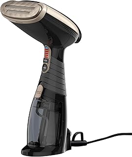 Conair Handheld Garment Steamer for Clothes, Turbo ExtremeSteam 1875W, Portable Handheld Design, Strong Penetrating Steam - Amazon Exclusive in Black (GS59B)