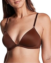 Victoria's Secret Women's Pink Wear Everywhere Adaptive Front Close Lightly Lined Wireless Bra, Bras for Women (32A-38DD)