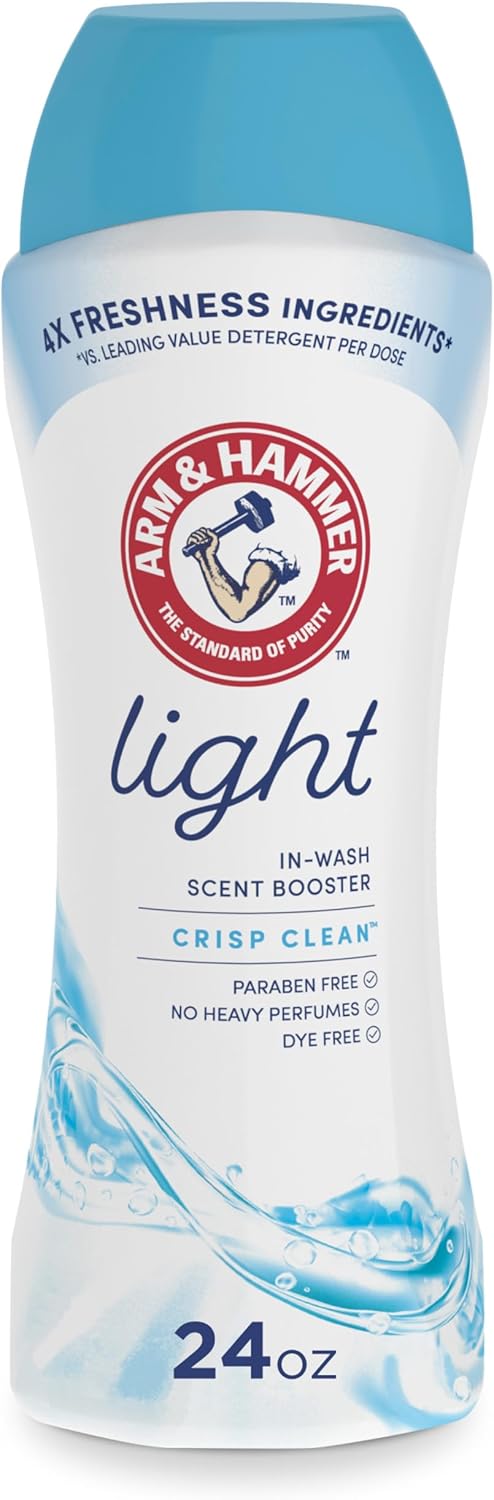 Arm & Hammer Light In-Wash Scent Booster Crisp Clean 24oz-0