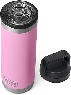 YETI Rambler 18 oz Bottle, Vacuum Insulated, Stainless Steel with Chug Cap