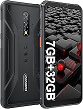 Blackview Phone BV5200, Rugged Phone 7(4+3) GB+32GB 1TB Expand, 6.1'' Incell 13MP Camera Smartphones, 5180mAh Rugged smartphone, 3 Card Slots, IP69K, Face ID, Glove Mode, NFC/OTG/4G LTE+5G WiFi-Black