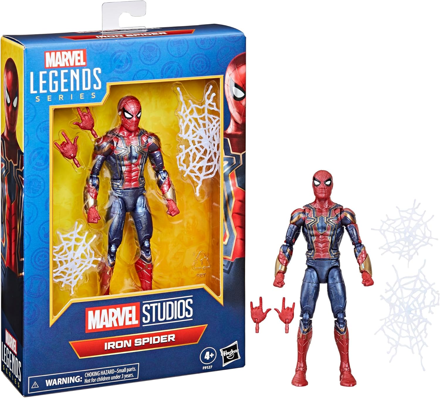 Marvel Legends Series Iron Spider, Avengers: Endgame Collectible 6 Inch Spider-Man Action Figure-7