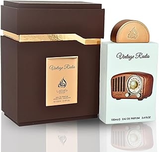 Lattafa Pride Vintage Radio 100Ml (3.4Oz), Long Lasting & Luxurious Fragrances from East, Perfume For Men & Women.