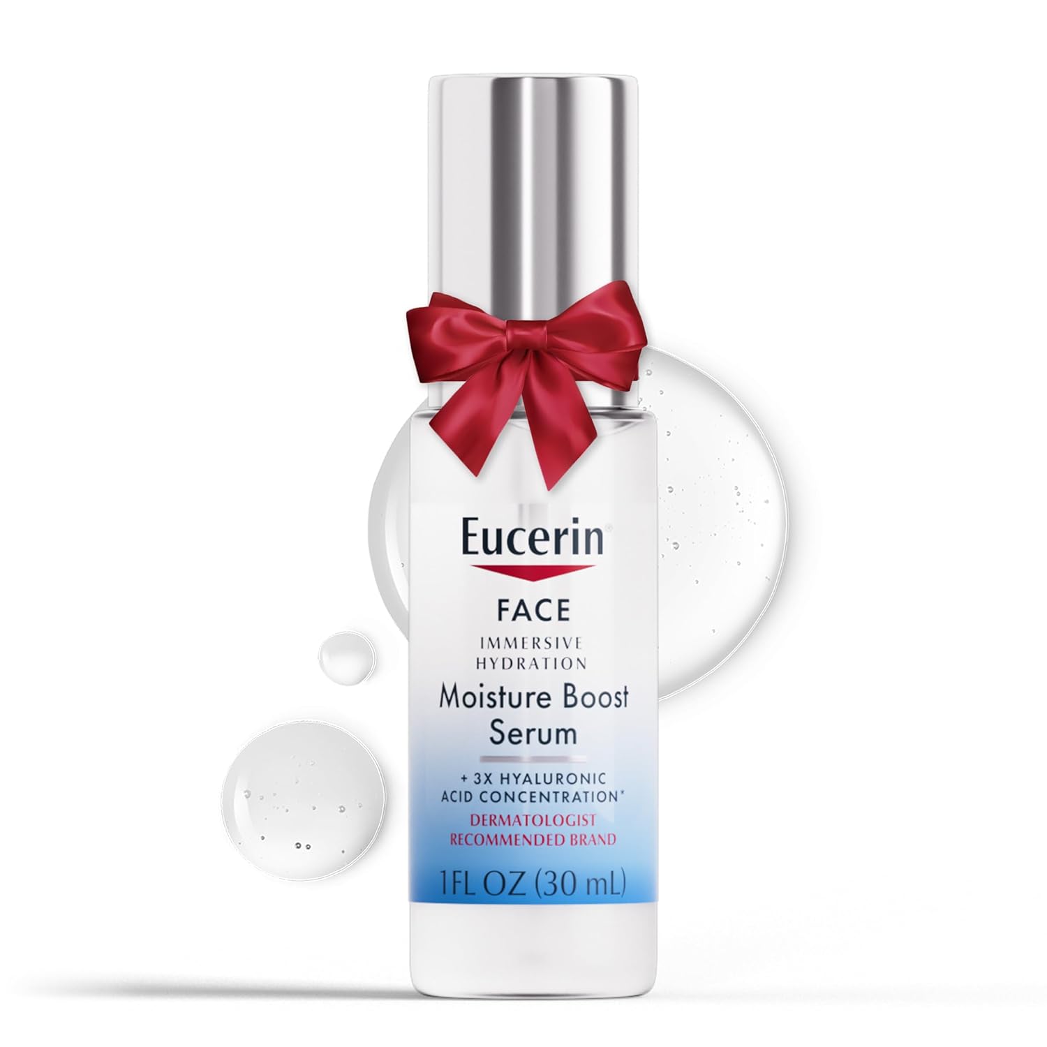 Eucerin Face Immersive Hydration Moisture Boost Face Serum, Ultra-Lightweight Hyaluronic Acid Serum Smooths Fine Lines and Wrinkles, 1 Fl Oz Bottle-0