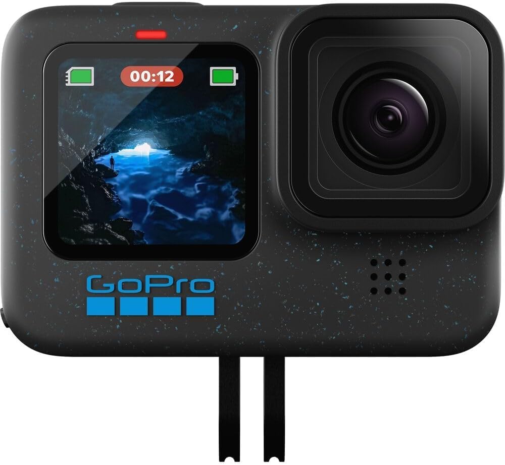 GoPro HERO12 Black 5.3K Action Camera Bundle with 128GB Card and 50 Accessories-2