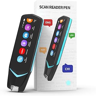 NEWYES Scan Reader Pen 4 [Collins Dictionary Built-in],Pen Scanner Text to Speech Device,16 GB Translation Pen Reading Pen Photo Translation Dictionay Pen for Students Adults (Scan Reader Pen 4 Pro)