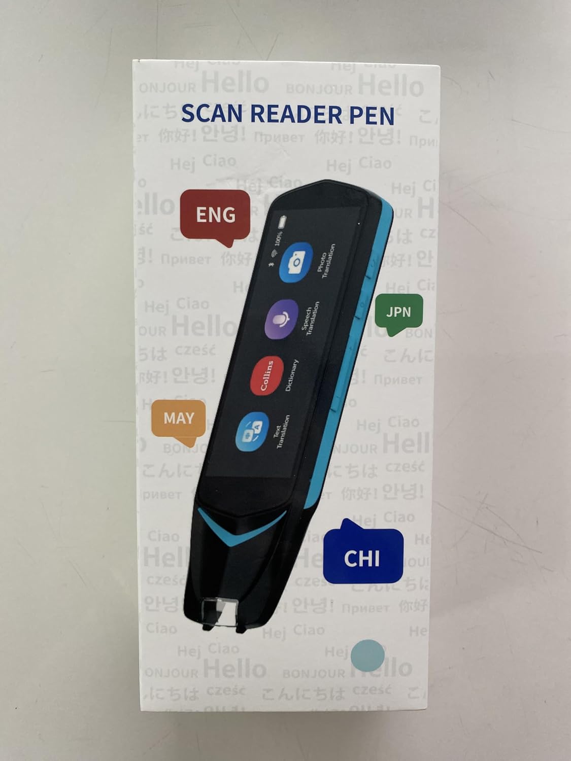 NEWYES Scan Reader Pen 4 [Collins Dictionary Built-in],Pen Scanner Text to Speech Device,16 GB Translation Pen Reading Pen Photo Translation Dictionay Pen for Students Adults (Scan Reader Pen 4 Pro)-7