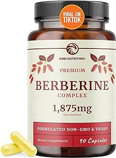 Berberine HCL 1500mg for Weight Management & Glucose Metabolism Support | Botanical Keto Inducing Berberine Supplement for Thermogenic Targeted Body Toning | with Bitter Melon & Banaba | 90ct