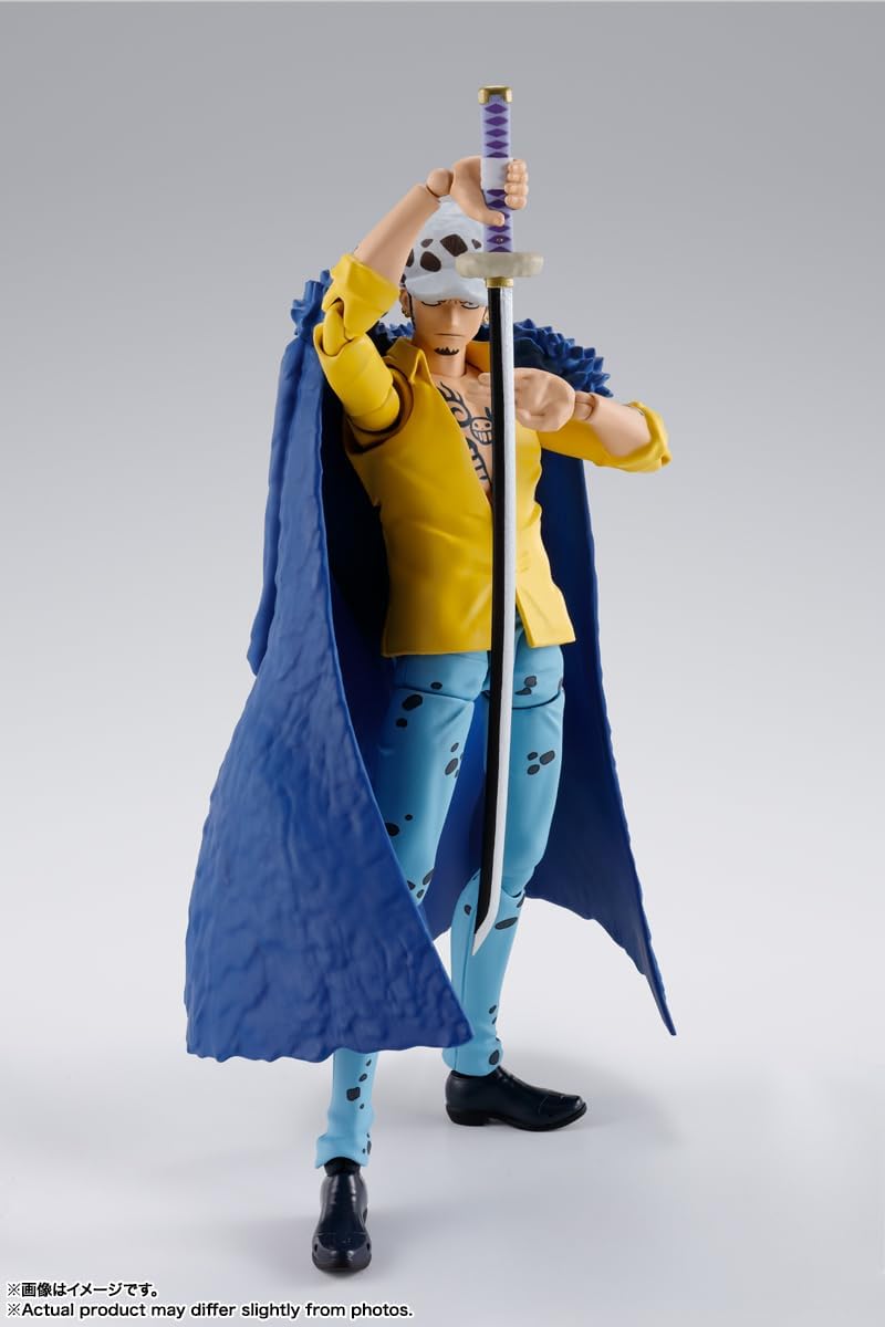 TAMASHII NATIONS - One Piece - Trafalgar Law -The Raid on Onigashima-, Bandai Spirits S.H.Figuarts Action Figure-4