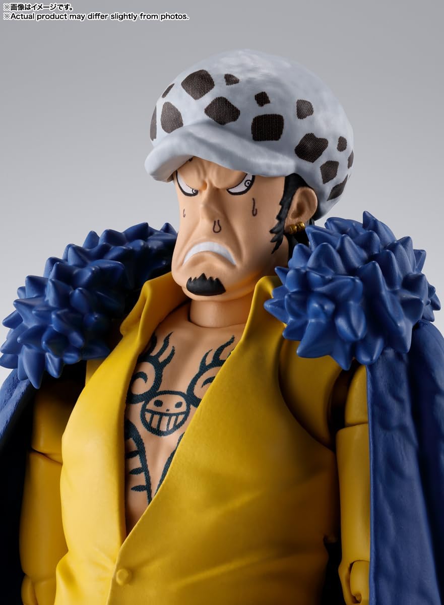 TAMASHII NATIONS - One Piece - Trafalgar Law -The Raid on Onigashima-, Bandai Spirits S.H.Figuarts Action Figure-9