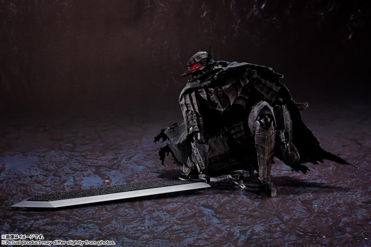 TAMASHII NATIONS - Berserk - Guts (Berserker Armor) -Heat of Passion-, Bandai Spirits S.H.Figuarts Action Figure-7