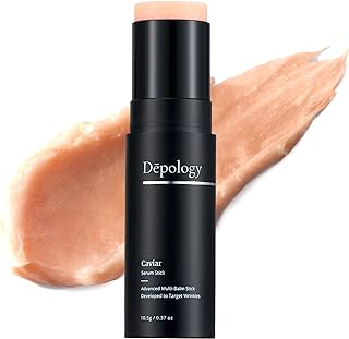 Depology Caviar Multi Balm Stick, Hydrating Serum Stick for Refined Wrinkle Appearance, Luxurious Facial Balm to Hydrate and Diminish Signs of Aging, Korean Beauty & Personal Care