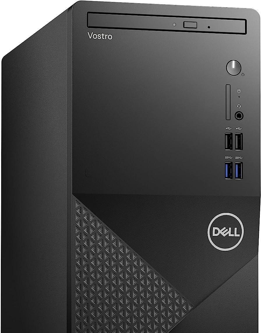 Dell Vostro 3910 Desktop Computer | 12th Gen Intel 4-Core Processor | 16GB DDR4 RAM | 256GB SSD + 1TB HDD | Intel UHD Graphics 730 | WiFi 6 | DVD-RW | Display Port | HDMI | Windows 11 Pro-8