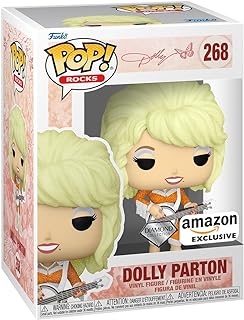 Funko Pop! Rocks: Dolly Parton Diamond Glitter, Amazon Exclusive