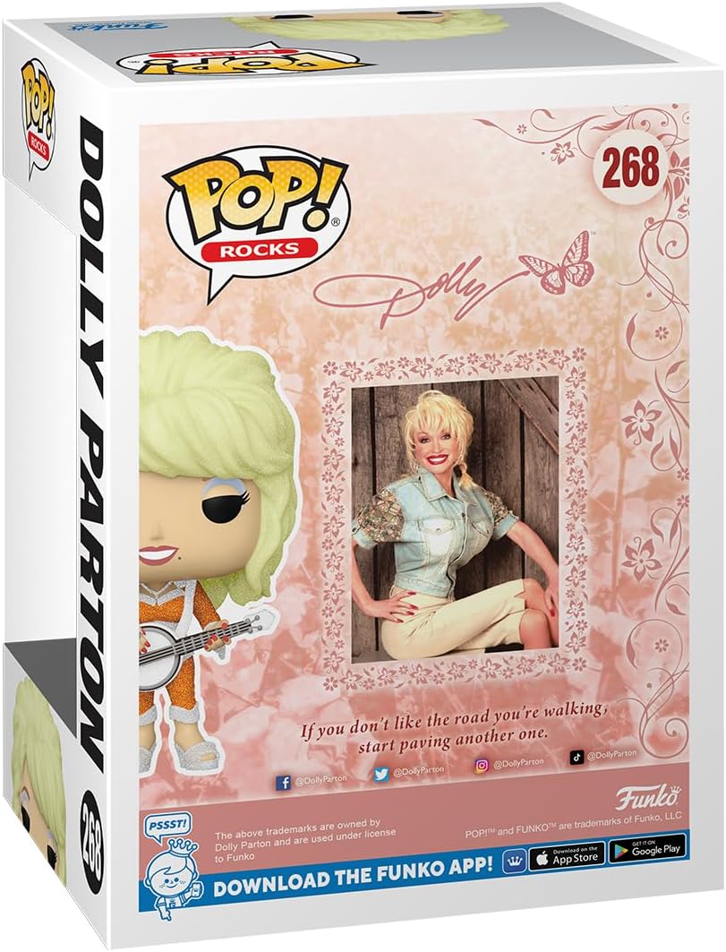 Funko Pop! Rocks: Dolly Parton Diamond Glitter, Amazon Exclusive-2