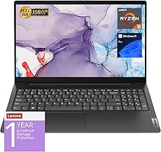 Lenovo V15 Laptop, 15.6" FHD Display, AMD Ryzen 5 5500U Hexa-core Processor (Beat Intel i7-1065G7), 16GB RAM, 512GB SSD, HDMI, RJ45, Numeric Keypad, Wi-Fi, Windows 11 Pro, Black