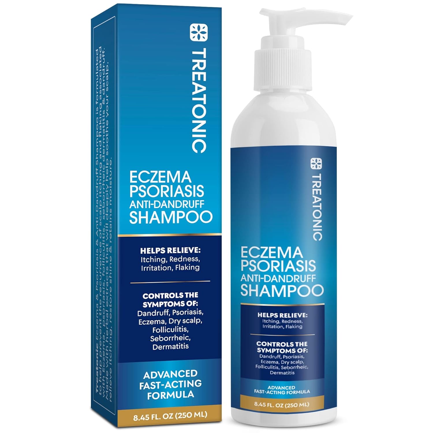 Eczema Shampoo Psoriasis Shampoo: Seborrheic Dermatitis Shampoo - Scalp psoriasis Treatment - Folliculitis Shampoo-0