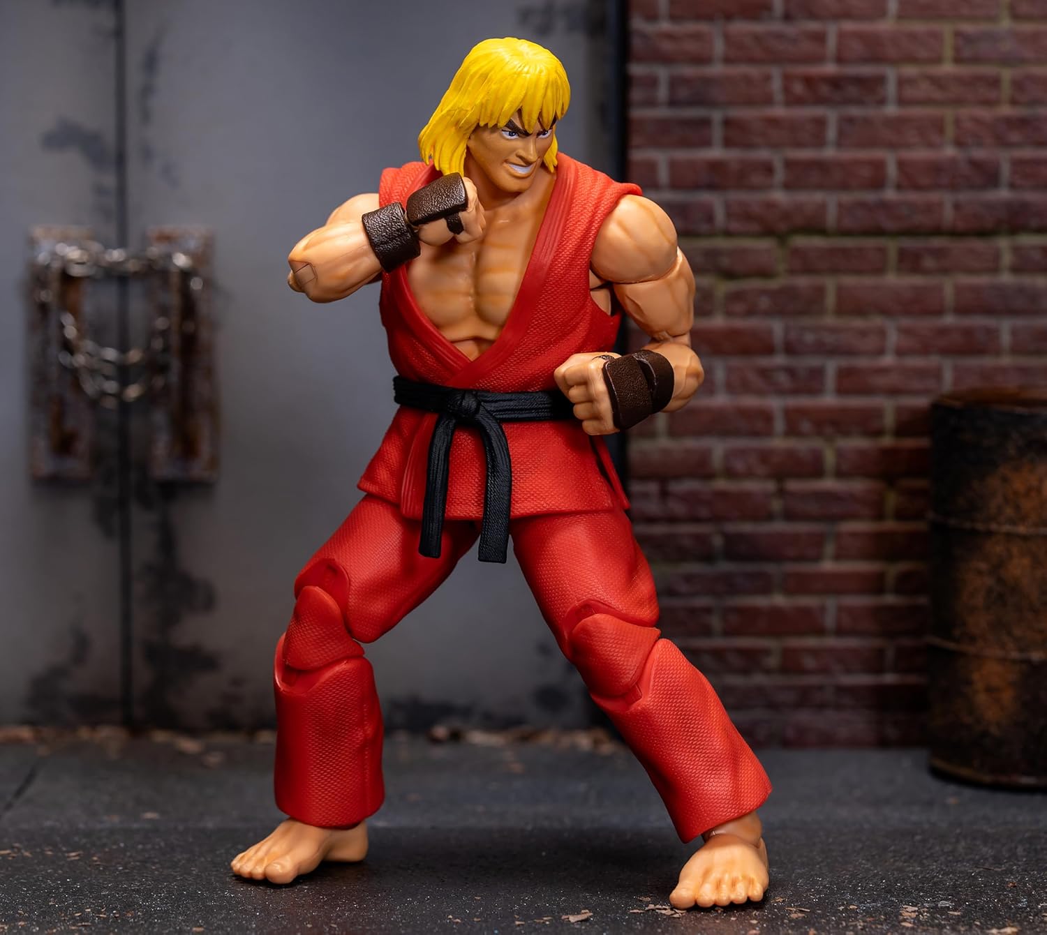 Street Fighter II 6" Ken Figure Action Figure, Toys for Kids and Adults-0