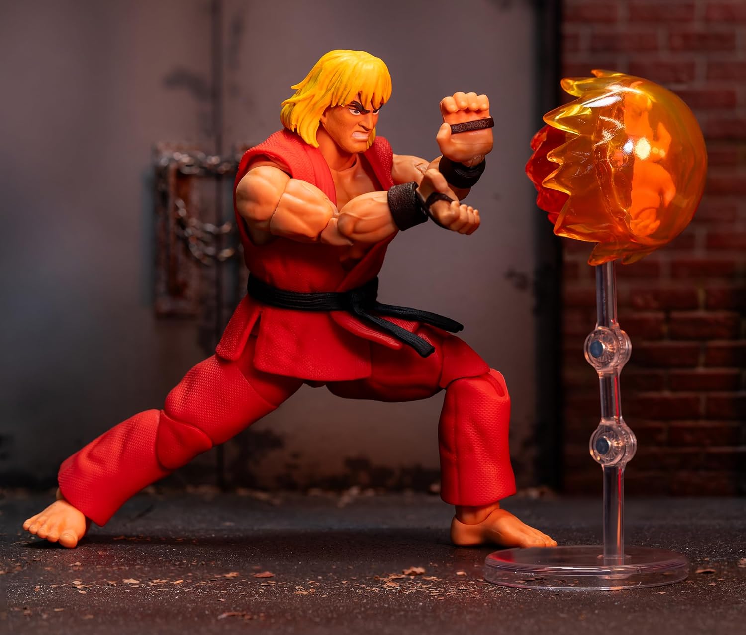 Street Fighter II 6" Ken Figure Action Figure, Toys for Kids and Adults-1