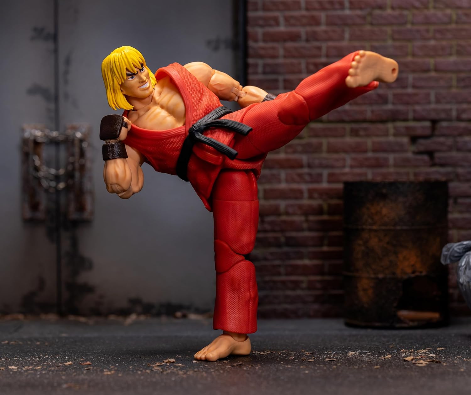 Street Fighter II 6" Ken Figure Action Figure, Toys for Kids and Adults-2