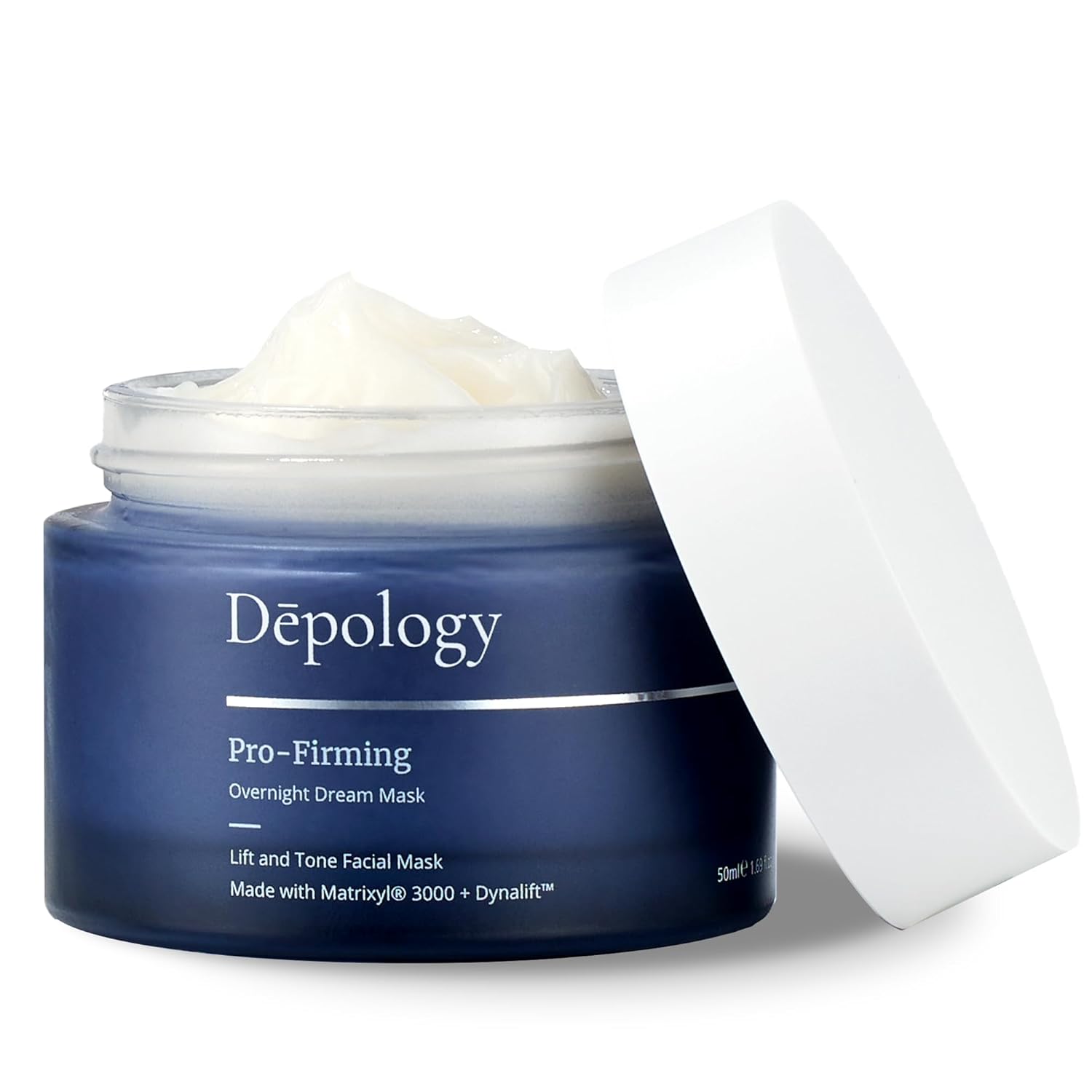 depology Pro-Firming MATRIXYL® 3000 + DYNALIFT™ Night Mask, Rich Cream-Mask Hybrid Formula, Face Moisturizing Mask that Targets Signs of Aging 1.69 fl.Oz-0