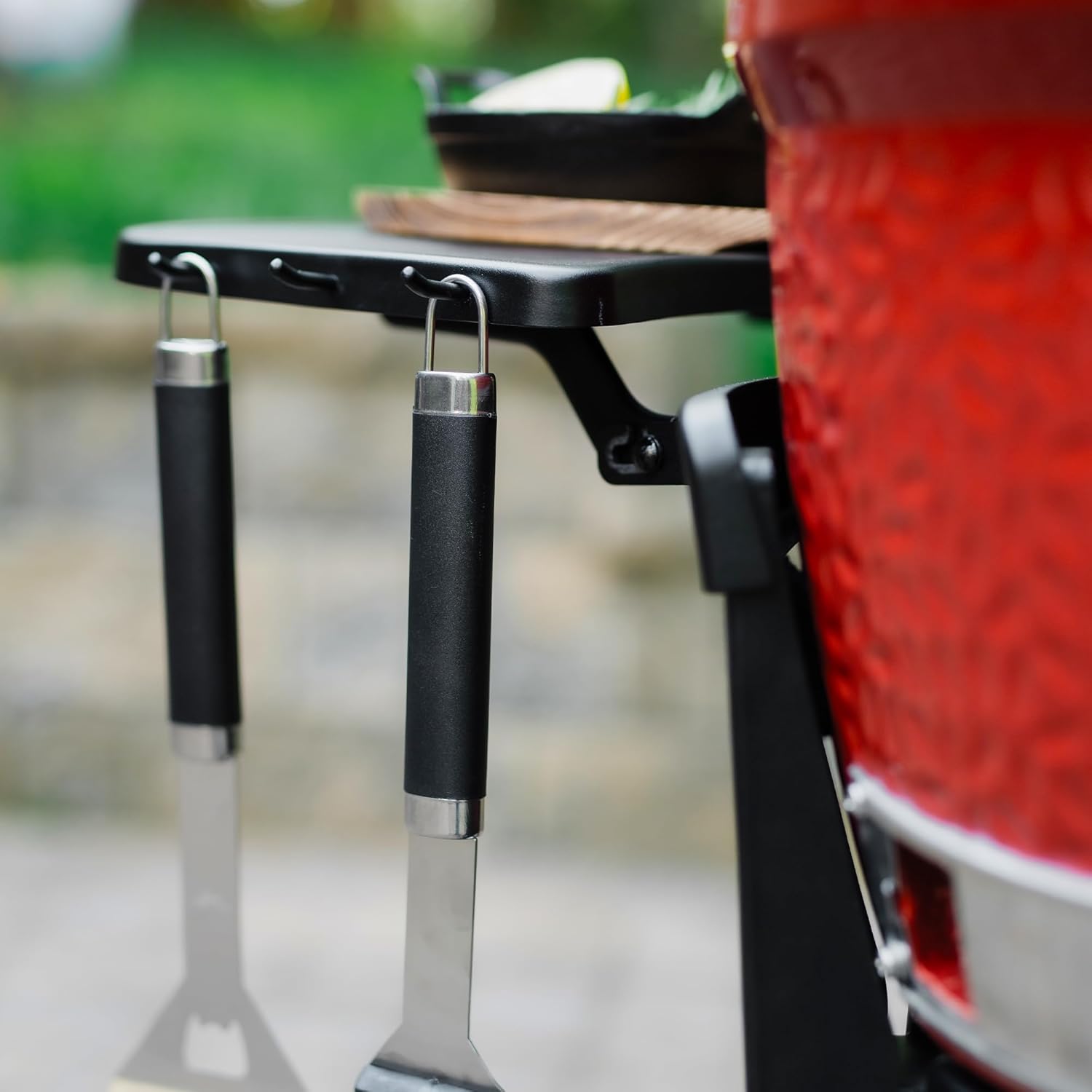 Kamado Joe KJ15112524 Joe Jr. Cart Stand, Black-5