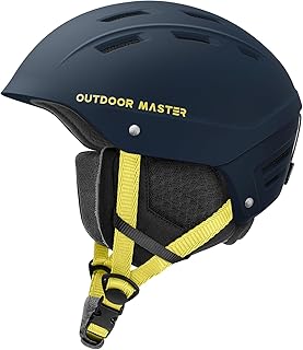 OutdoorMaster Kelvin II Ski Helmet - Snow Sport Helmet Snowboard Helmet for Men Women & Youth